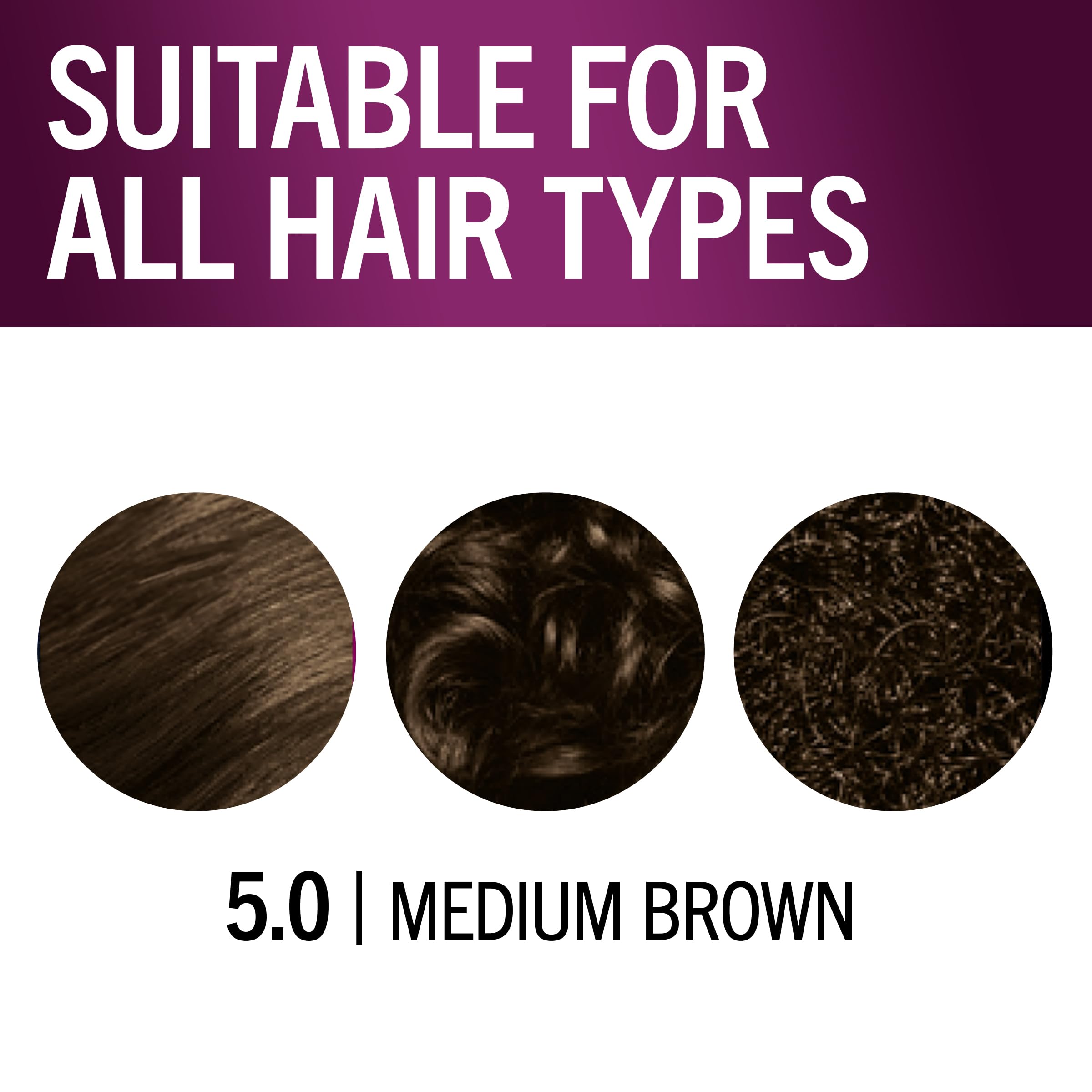 Foto 6 pulgar | Tinte Para El Cabello Schwarzkopf Keratin Color 5.0 Marrón Medio - Venta Internacional.