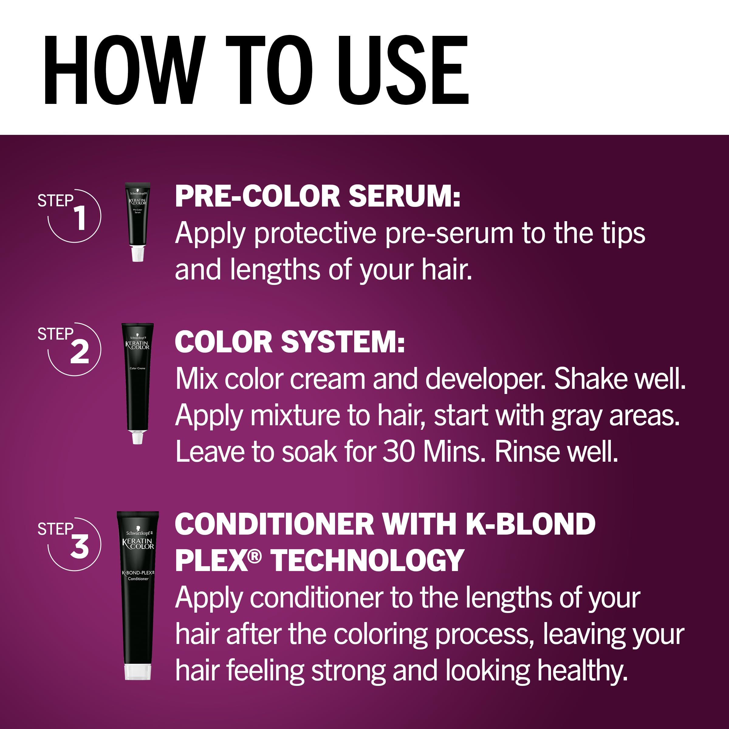 Foto 5 pulgar | Tinte Para El Cabello Schwarzkopf Keratin Color 3.11 Deep Dark Blue - Venta Internacional.