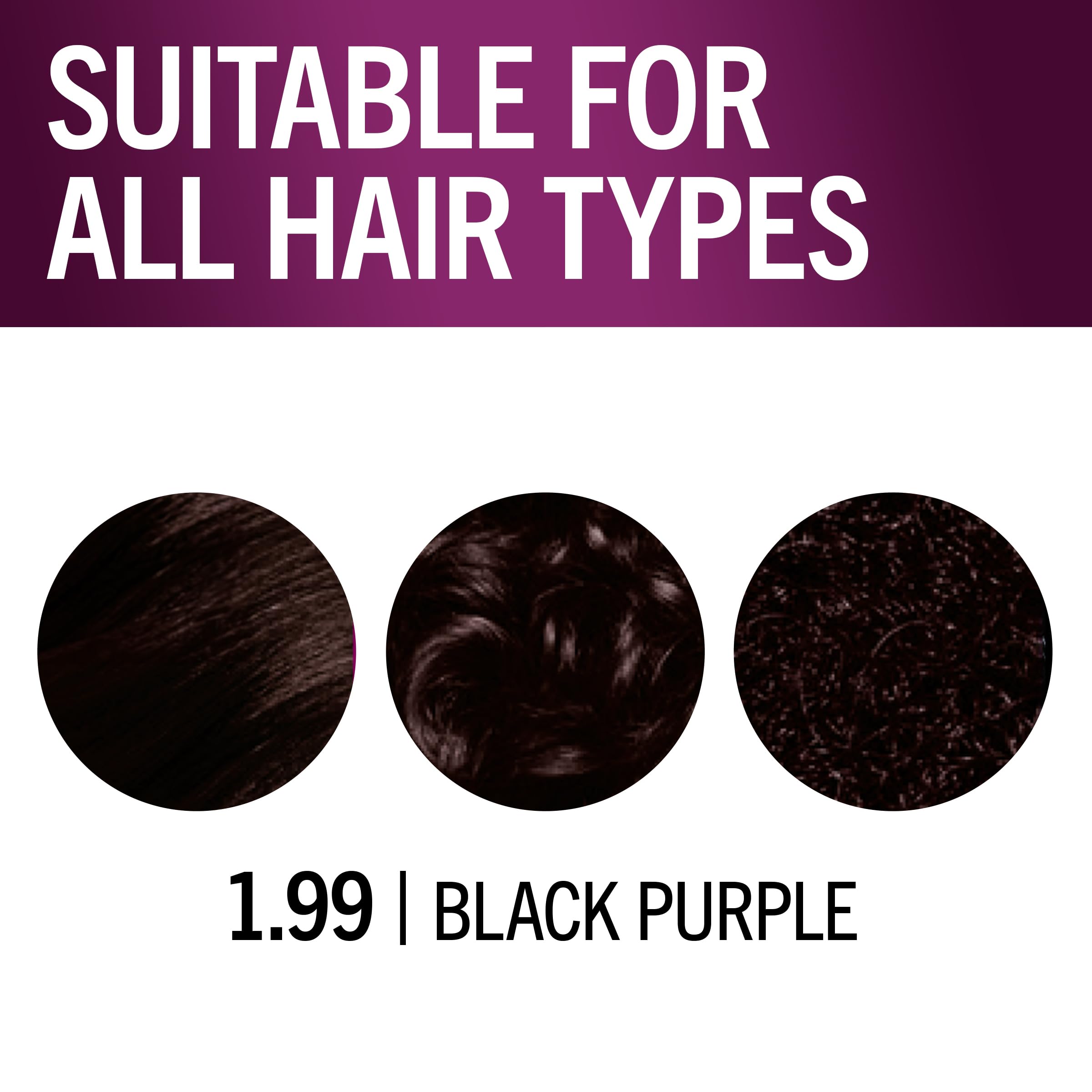 Foto 7 pulgar | Tinte Para El Cabello Schwarzkopf Keratin Color 1.99 Black Purple - Venta Internacional.