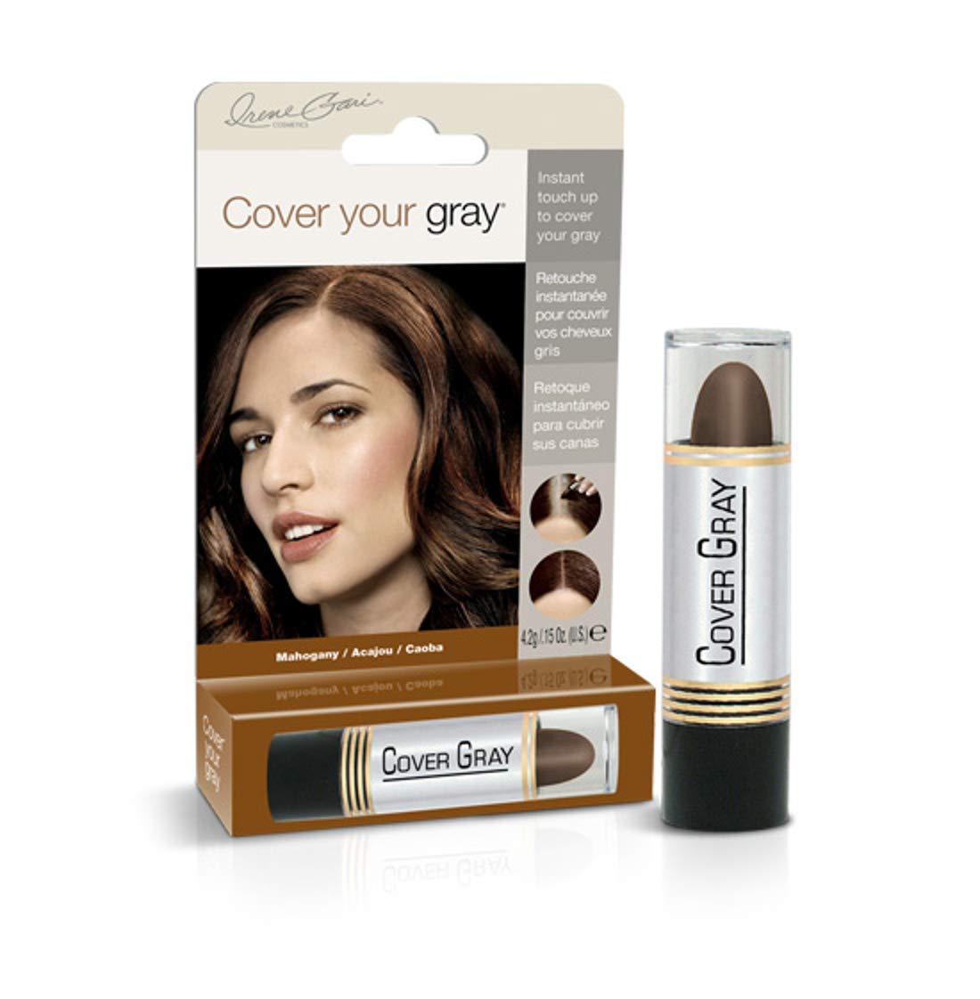 Barra de Retoque para Cabello Cover Your Grey Caoba - Venta Internacional