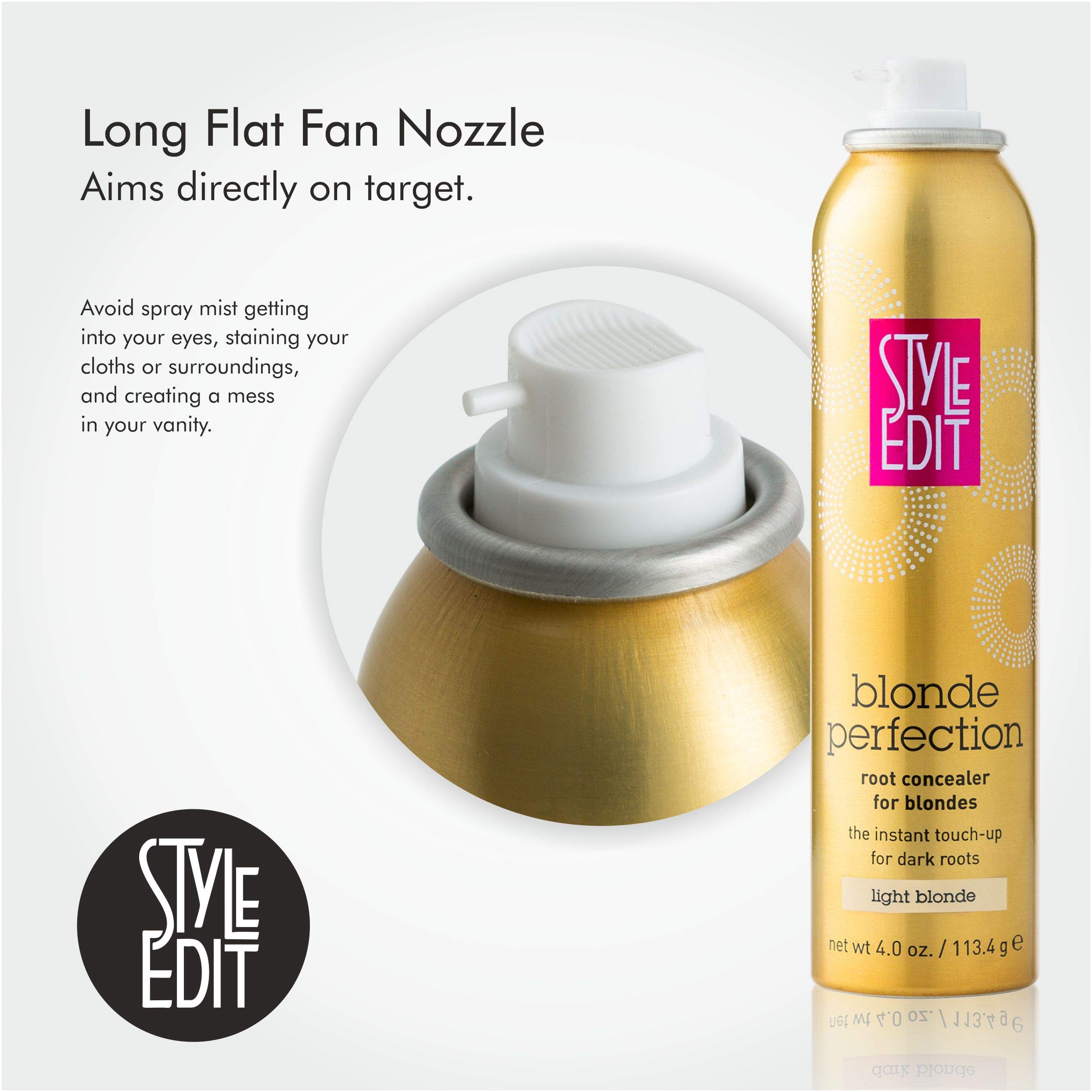 Foto 4 pulgar | Spray Corrector De Raíces Para Retoques Style Edit, Rubio Claro, 120 Ml - Venta Internacional.