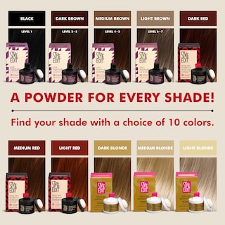 Foto 4 | Root Touch Up Powder Style Edit, Resistente Al Agua, Color Rojo Claro - Venta Internacional.