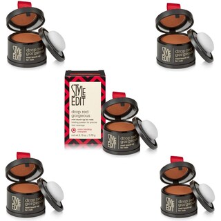 Foto 1 | Root Touch Up Powder Style Edit, Paquete De 5 Unidades, Para Cabello Rojo Mediano - Venta Internacional.