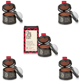 Foto 1 | Root Touch Up Powder Style Edit Para Cabello Rojo Oscuro, Paquete De 5 - Venta Internacional.
