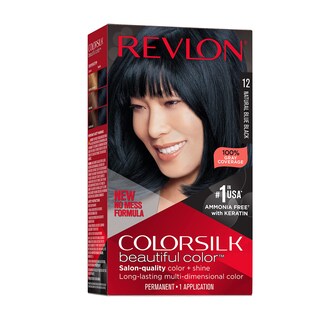 Foto 1 | Tinte De Pelo Revlon Colorsilk Beautiful 012 Natural Blue Black - Venta Internacional.