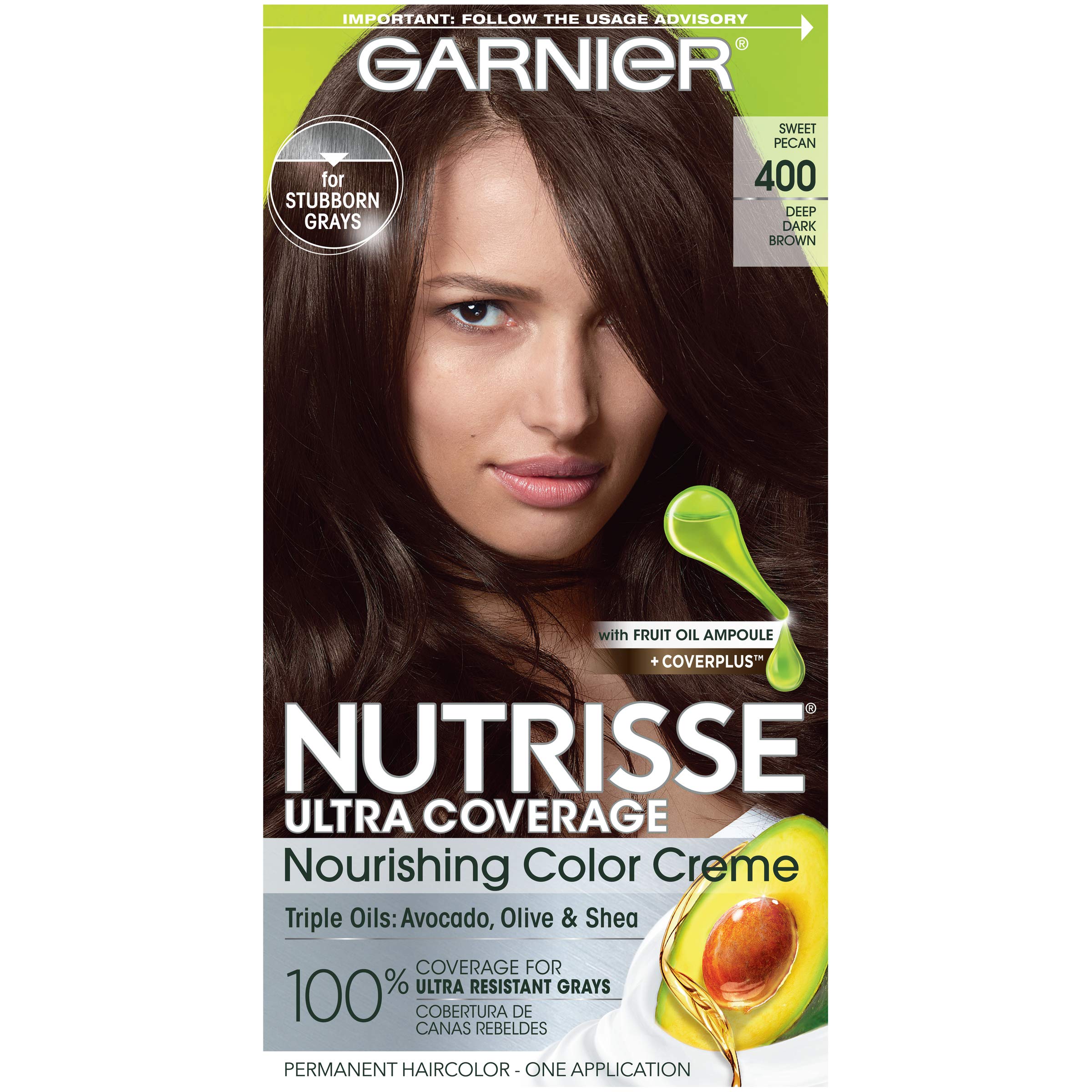 Tinte De Pelo Garnier Nutrisse Ultra Coverage Deep Dark Brown - Venta Internacional.