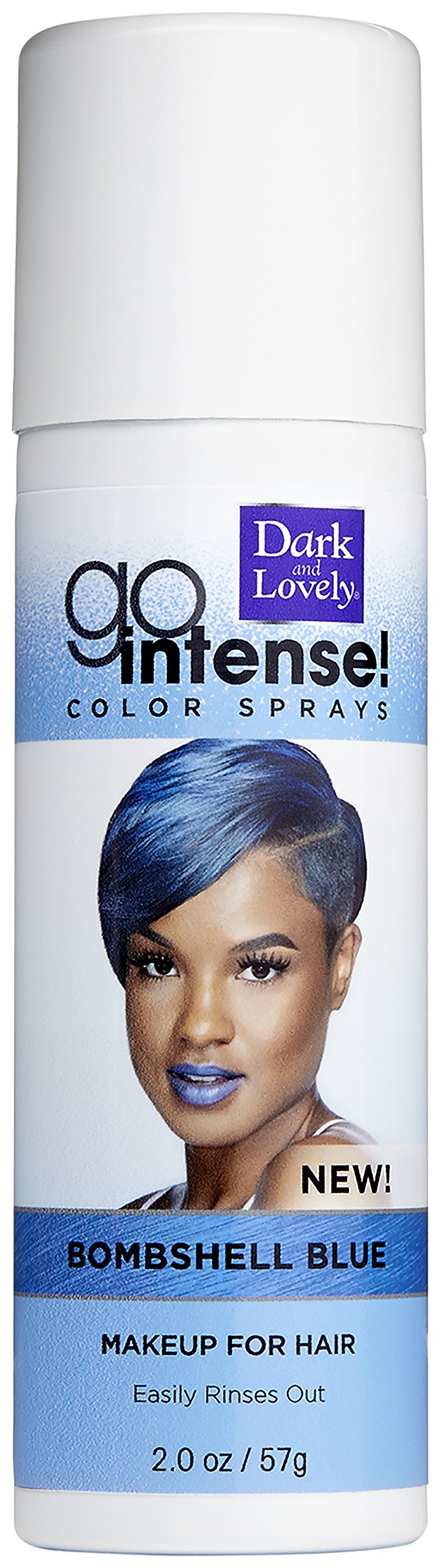 Foto 2 pulgar | Spray De Color Softsheen-carson Dark And Lovely Go Intense Blue - Venta Internacional.