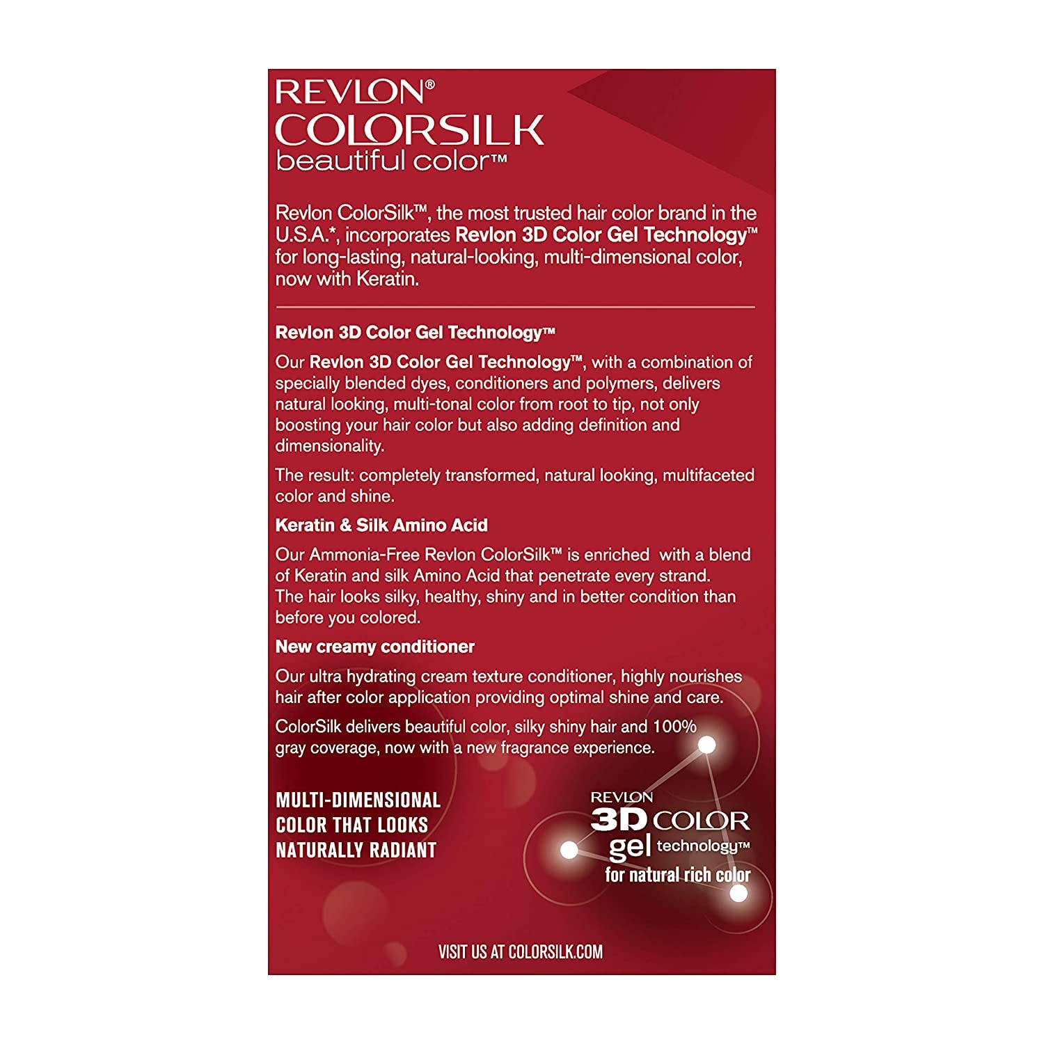 Foto 2 | Tinte Para El Cabello Revlon Colorsilk Beautiful Color Soft Black X8 - Venta Internacional.