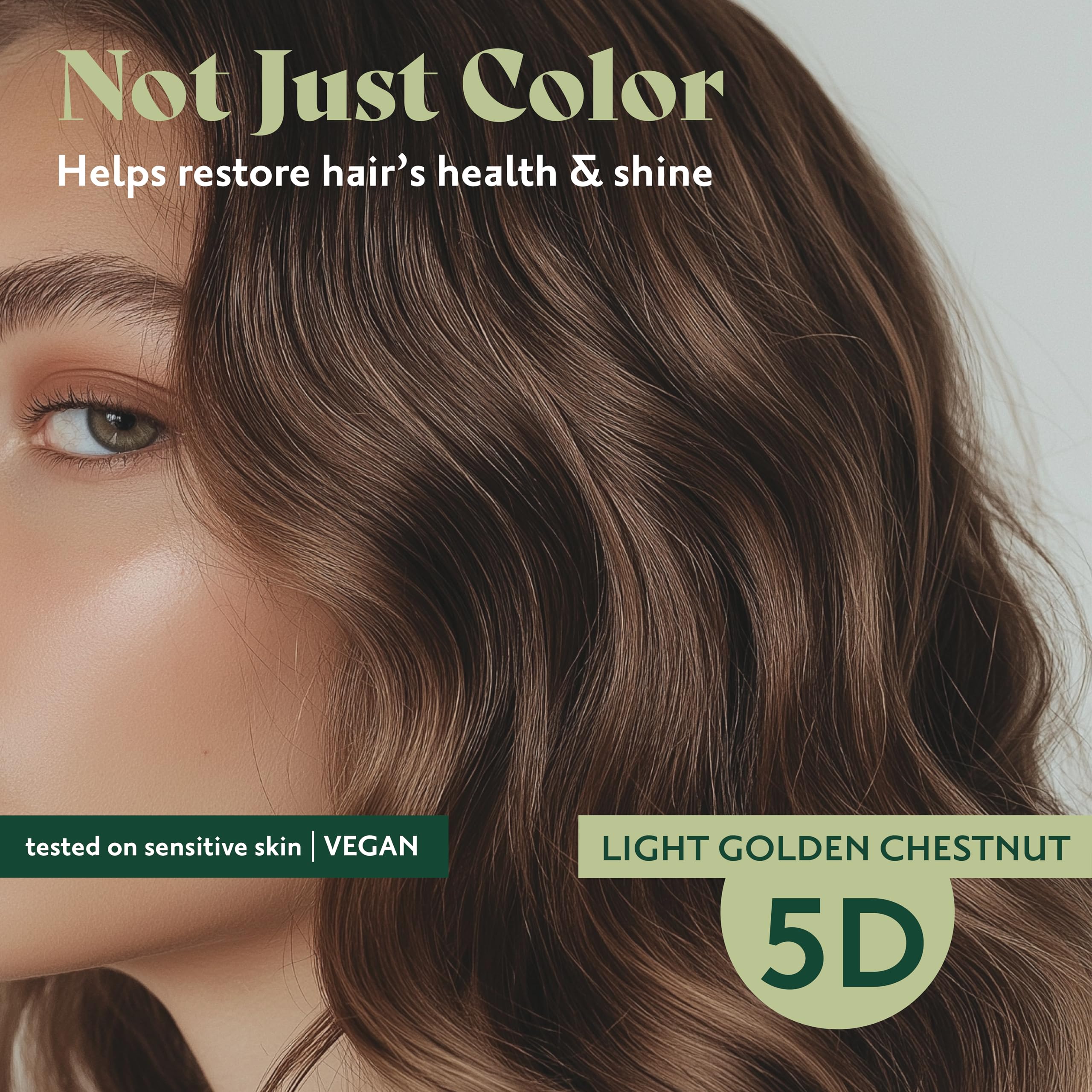 Foto 5 pulgar | Tinte Para El Cabello Herbatint 5d Light Golden Chestnut 170 Ml Sin Amoniaco - Venta Internacional
