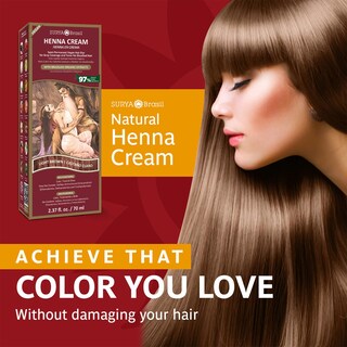 Foto 6 | Tratamiento de Coloración Capilar Surya Brasil Henna Cream Castaño Claro - Venta Internacional