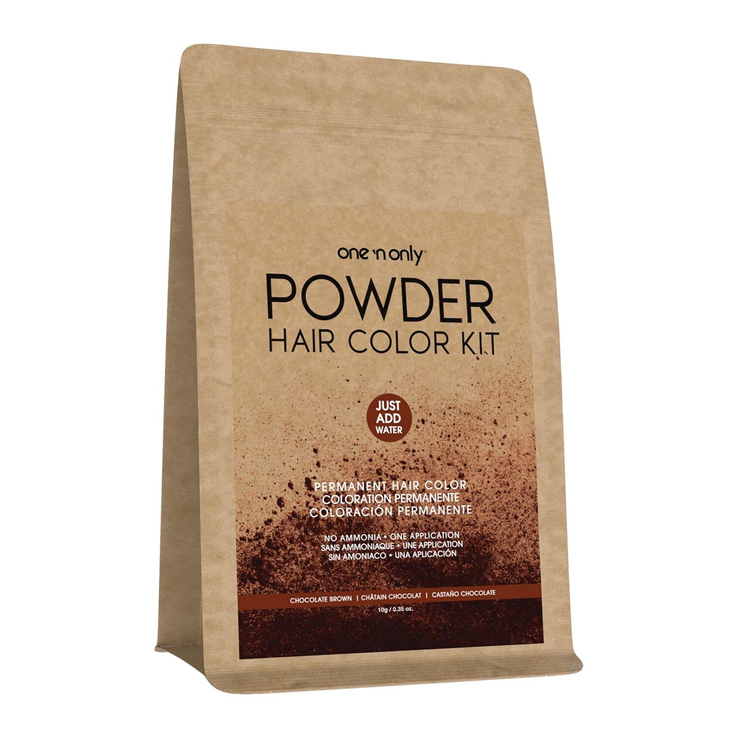 Foto 1 | Kit De Coloración Para Cabello One 'n Only, Marrón Chocolate, Cobertura 100% Gris - Venta Internacional.