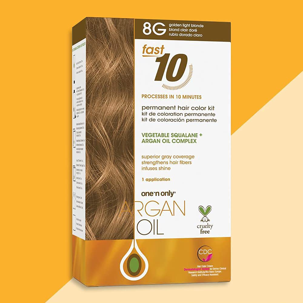 Foto 8 pulgar | Kit De Coloración Para Cabello One 'n Only Argan Oil Fast 10 8g Golden - Venta Internacional.