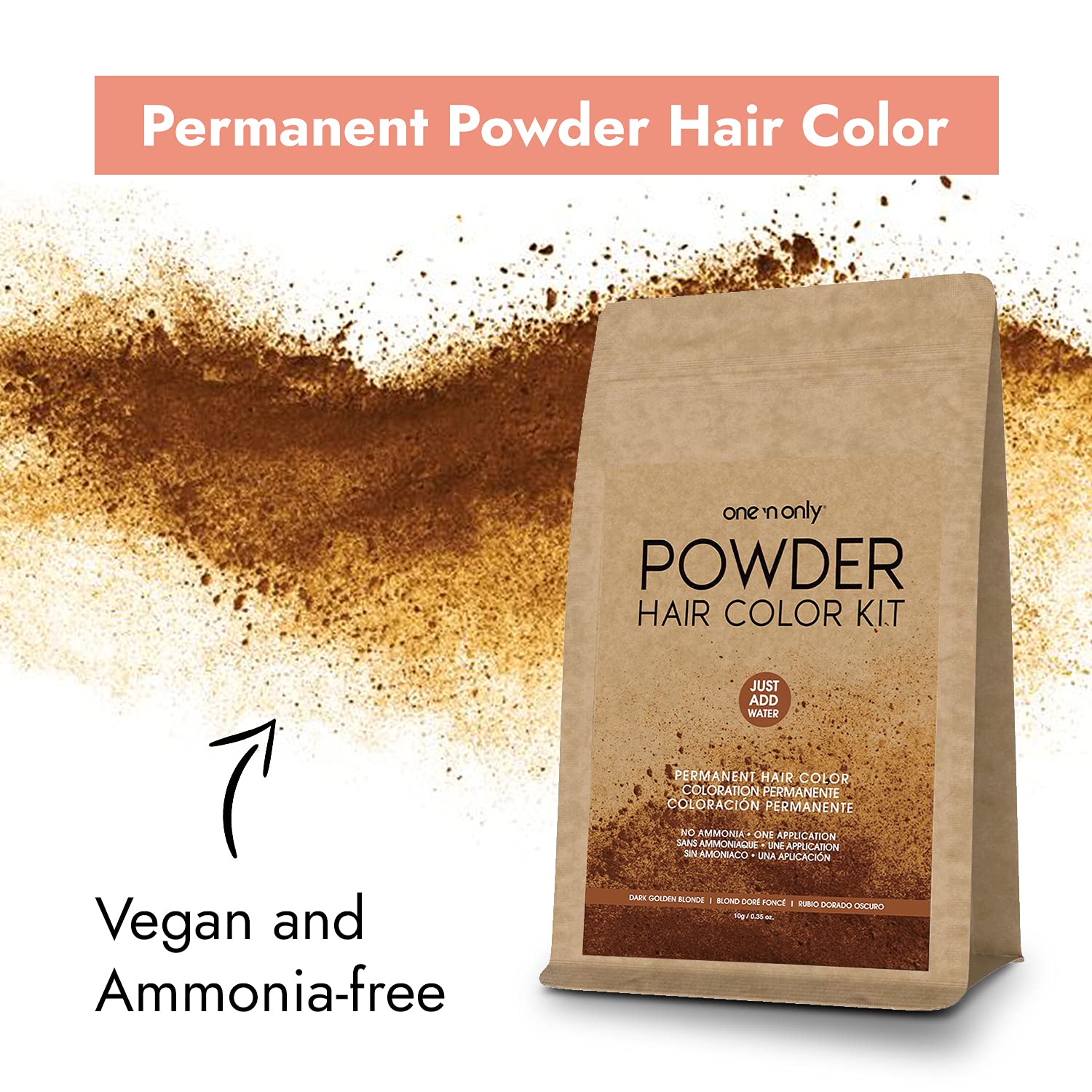 Foto 5 pulgar | Kit de Coloración en Polvo One'n Only Dark Golden Blonde - Venta Internacional