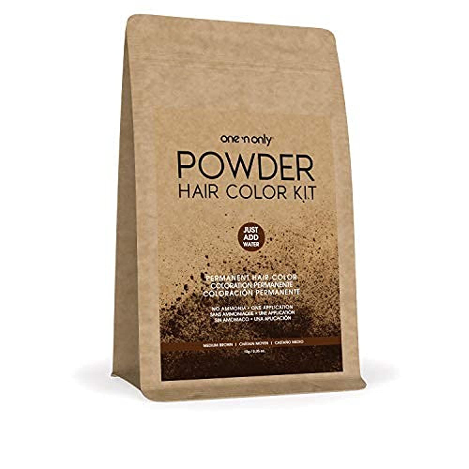 Foto 1 | Kit de Coloración de Cabello en Polvo One'n Only Medium Brown Vegan - Venta Internacional