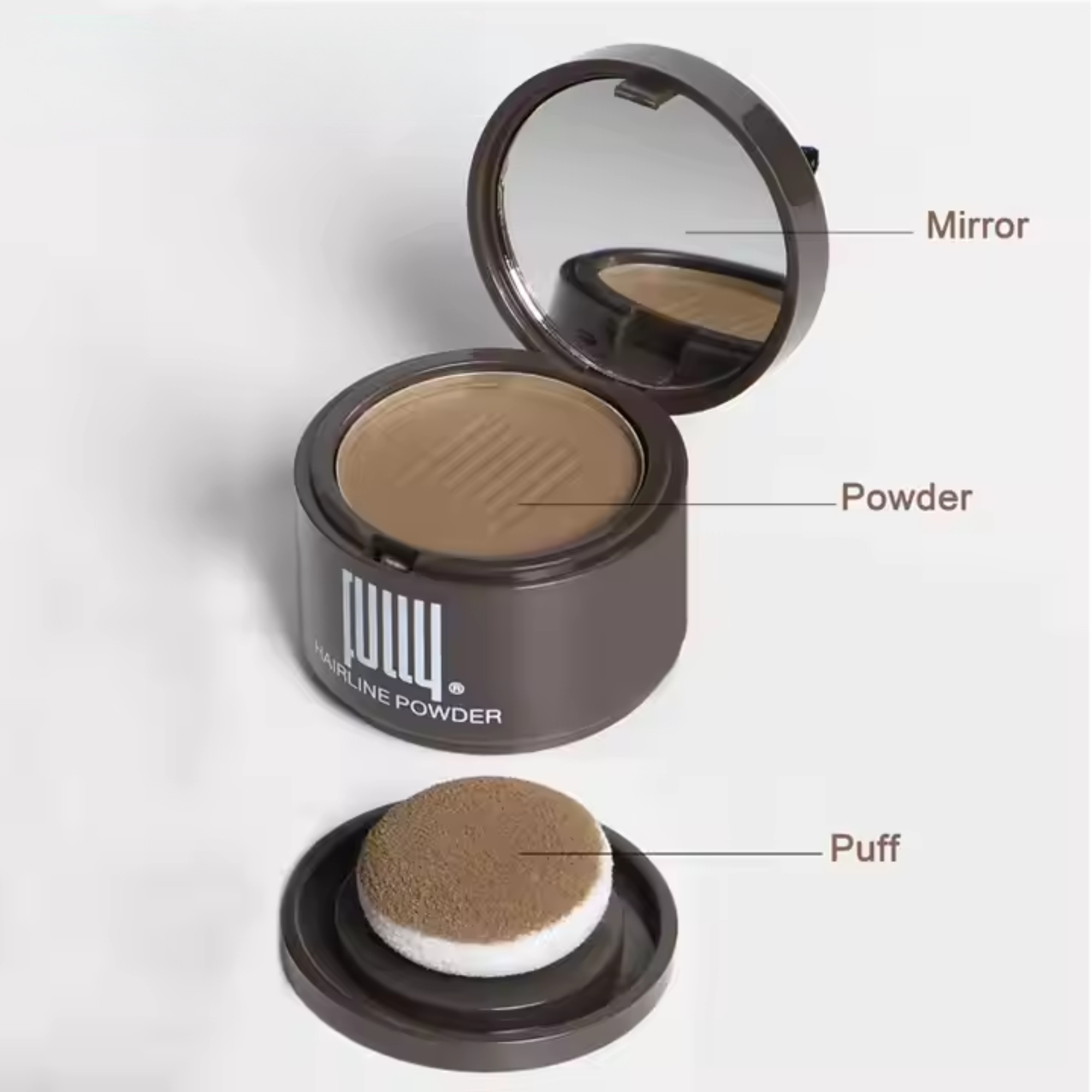 Foto 7 pulgar | Maquillaje para Cubrir Canas y Raíces Fully