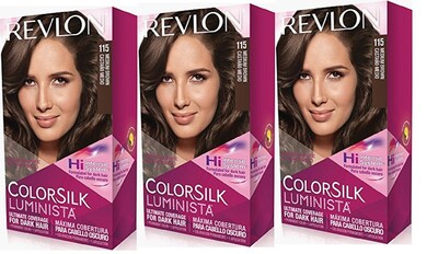 Foto 1 | Haircolour Revlon Colorsilk Luminista Medium Brown 3x - Venta Internacional.