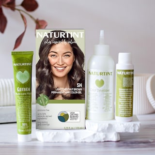 Foto 6 | Tinte De Pelo Naturtint 5n, Castaño Claro, X6 Unidades, Sin Amoniaco - Venta Internacional.