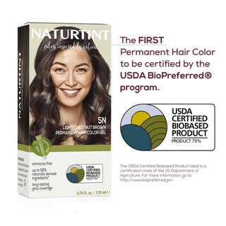 Foto 7 | Tinte De Pelo Naturtint 5n, Castaño Claro, X6 Unidades, Sin Amoniaco - Venta Internacional.
