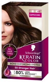 Foto 1 | Tinte Para El Cabello Schwarzkopf Keratin Color 4.0 Cappuccino 1 Aplicación - Venta Internacional.