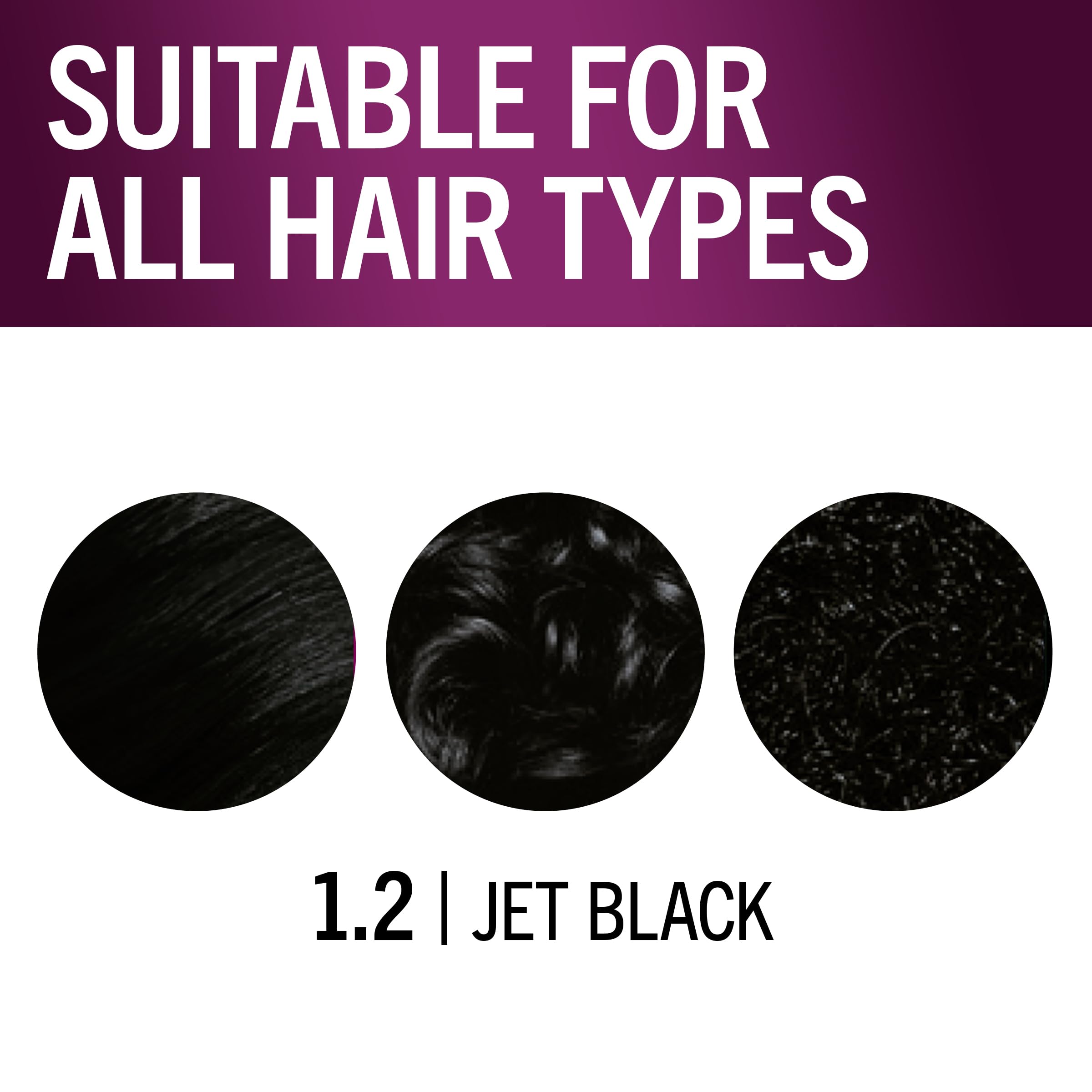 Foto 6 | Tinte Para El Cabello Schwarzkopf Keratin Color 1.2 Jet Black 1 Aplicación - Venta Internacional.