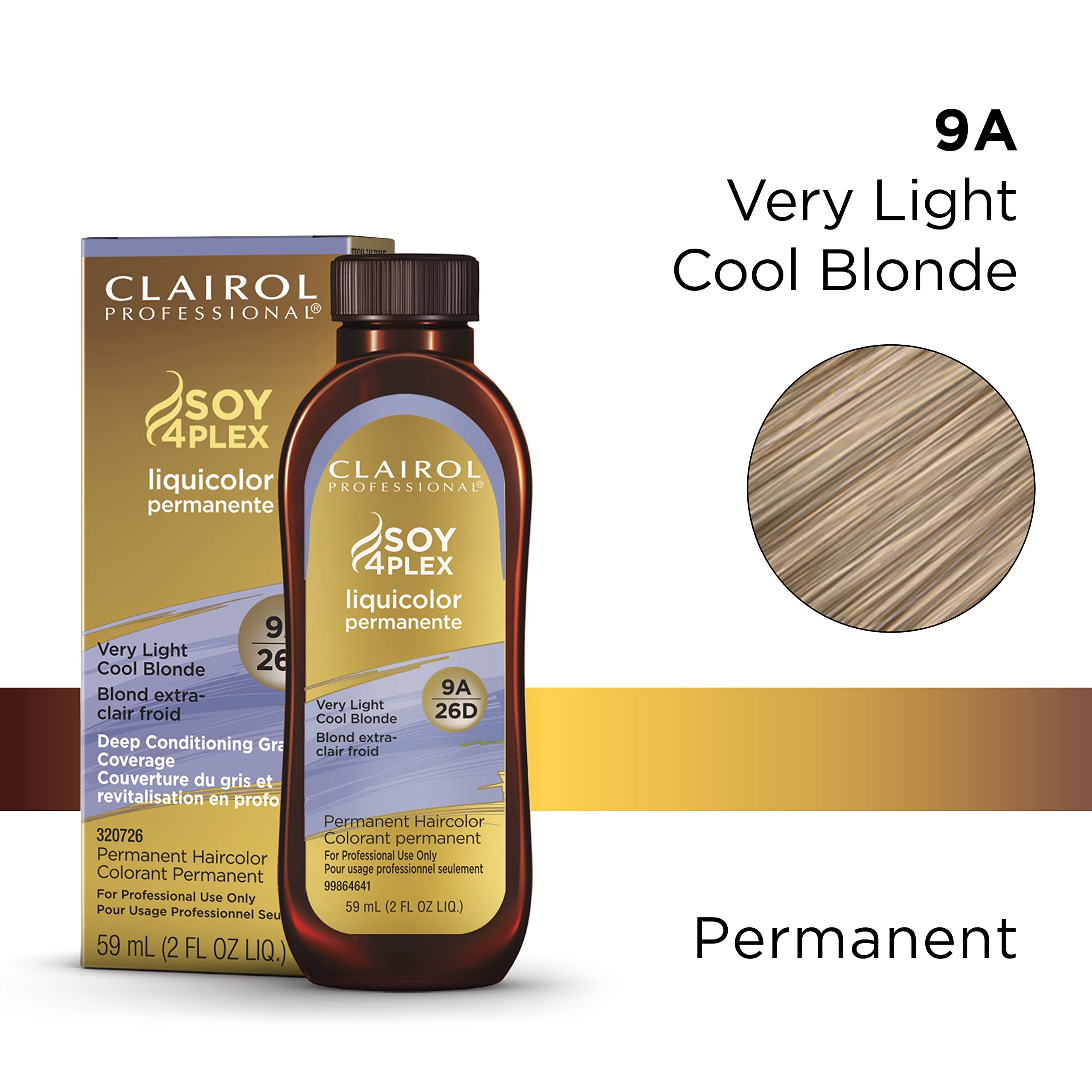 Foto 3 pulgar | Tinte De Pelo Clairol Professional Liquicolor 9a Rubio- Venta Internacional