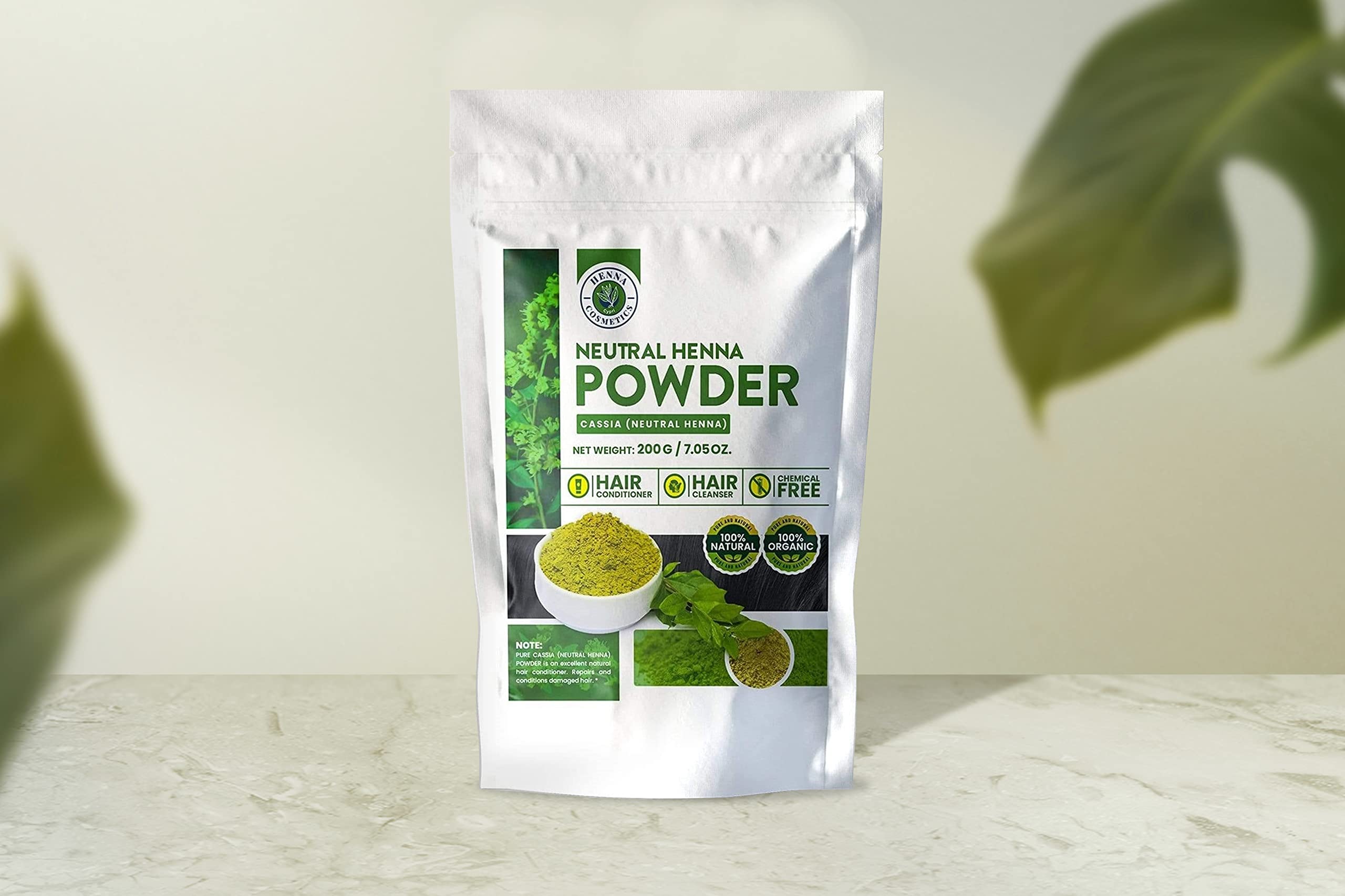 Foto 6 pulgar | Tinte Para El Cabello Con Henna Cosmetics Cypri Natural 200 G - Venta Internacional.