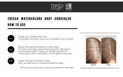 Foto 5 | Acuarelas En Aerosol Root Concealer, Retoque, Textura Y Volumen - Venta Internacional.