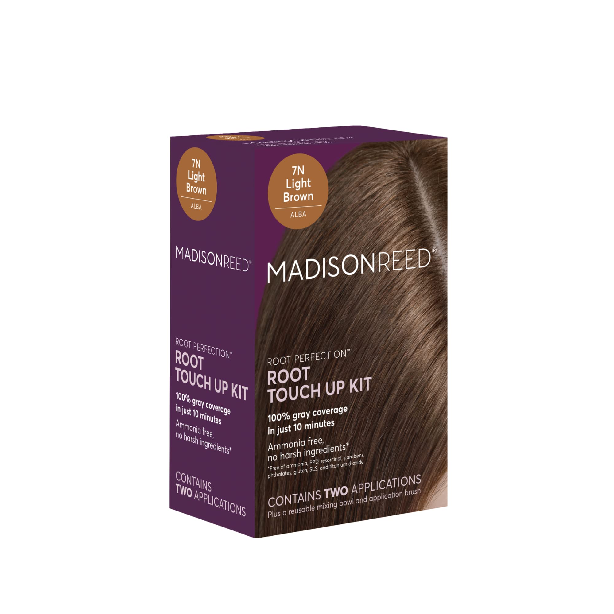 Tinte de Cabello Touch Up Madison Reed Marrón Claro 7n Alba 2x10 Ml - Venta Internacional $1,423