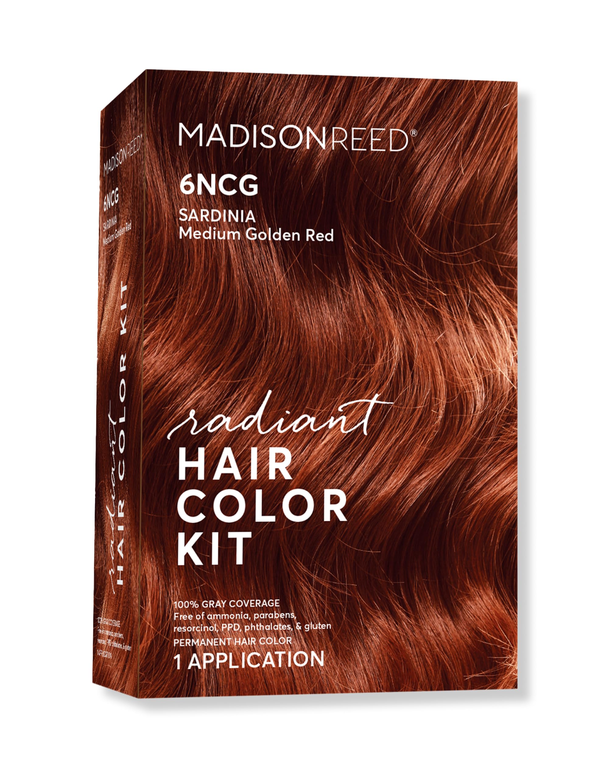 Kit de Coloración de Cabello Madison Reed Radiant Medium Amaretto Red 6ncg - Venta Internacional