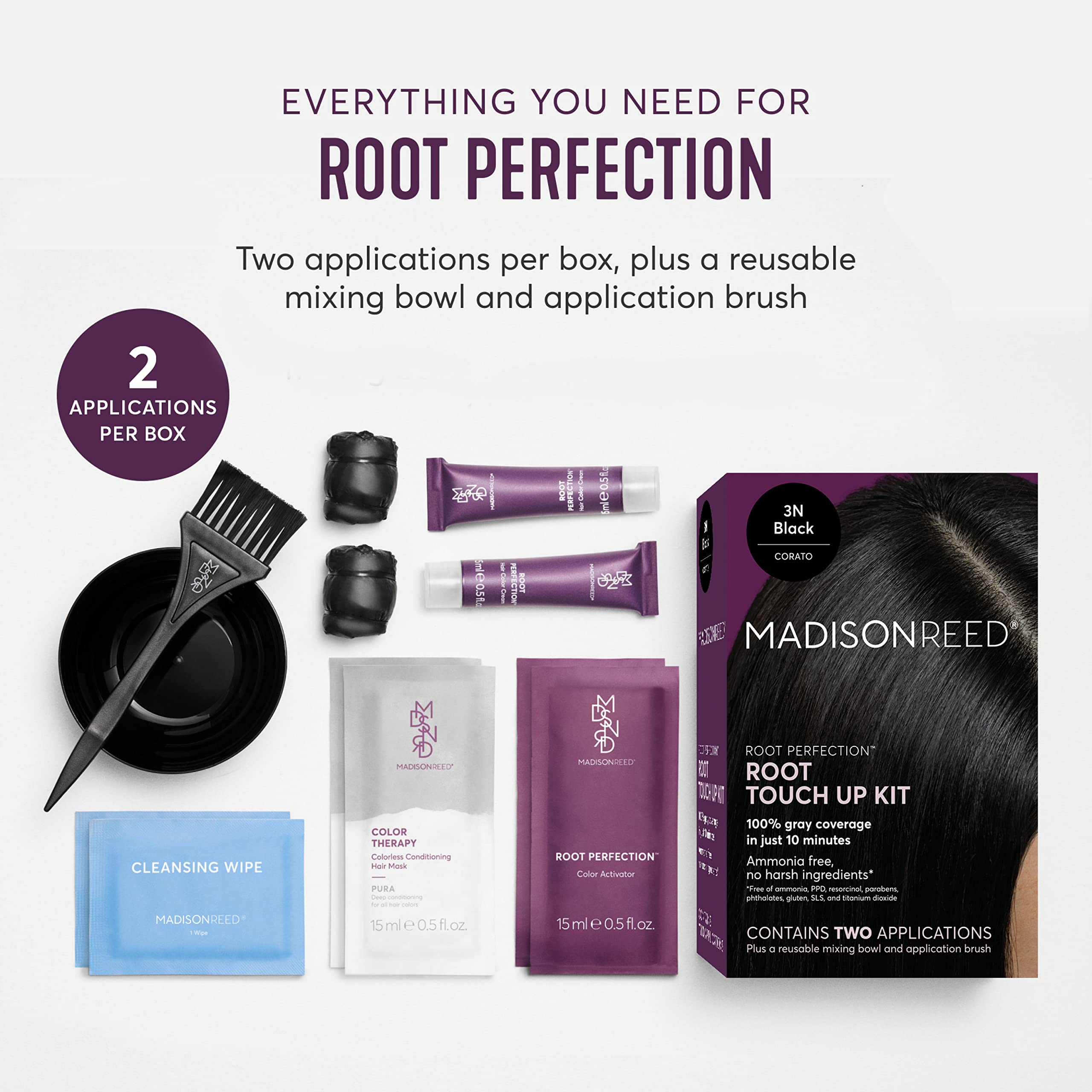 Foto 3 pulgar | Root Touch Up Madison Reed Negra - Venta Internacional