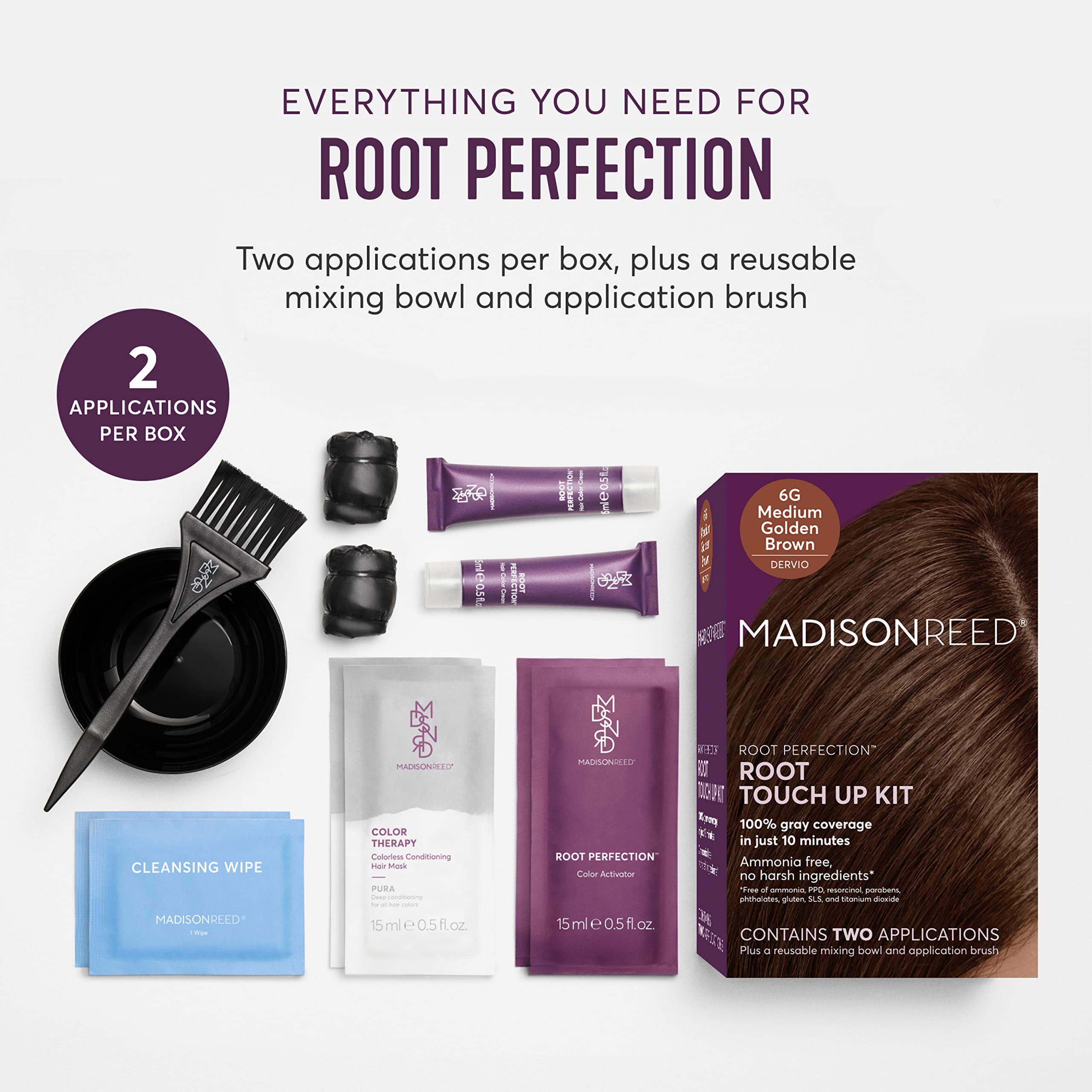 Foto 3 pulgar | Root Touch Up Madison Reed Dervio Marrón Dorado 6 G - Venta Internacional