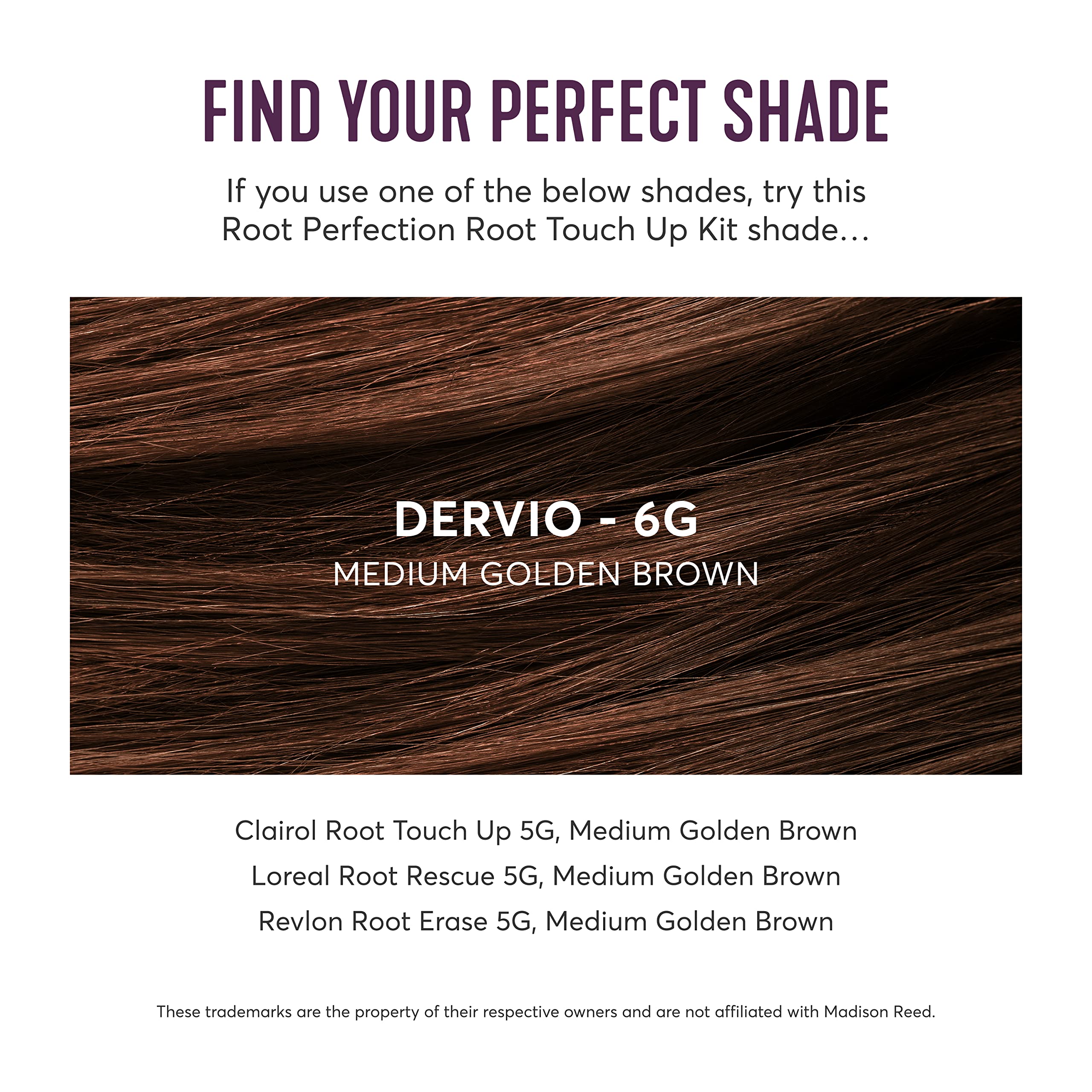 Foto 7 pulgar | Root Touch Up Madison Reed Dervio Marrón Dorado 6 G - Venta Internacional
