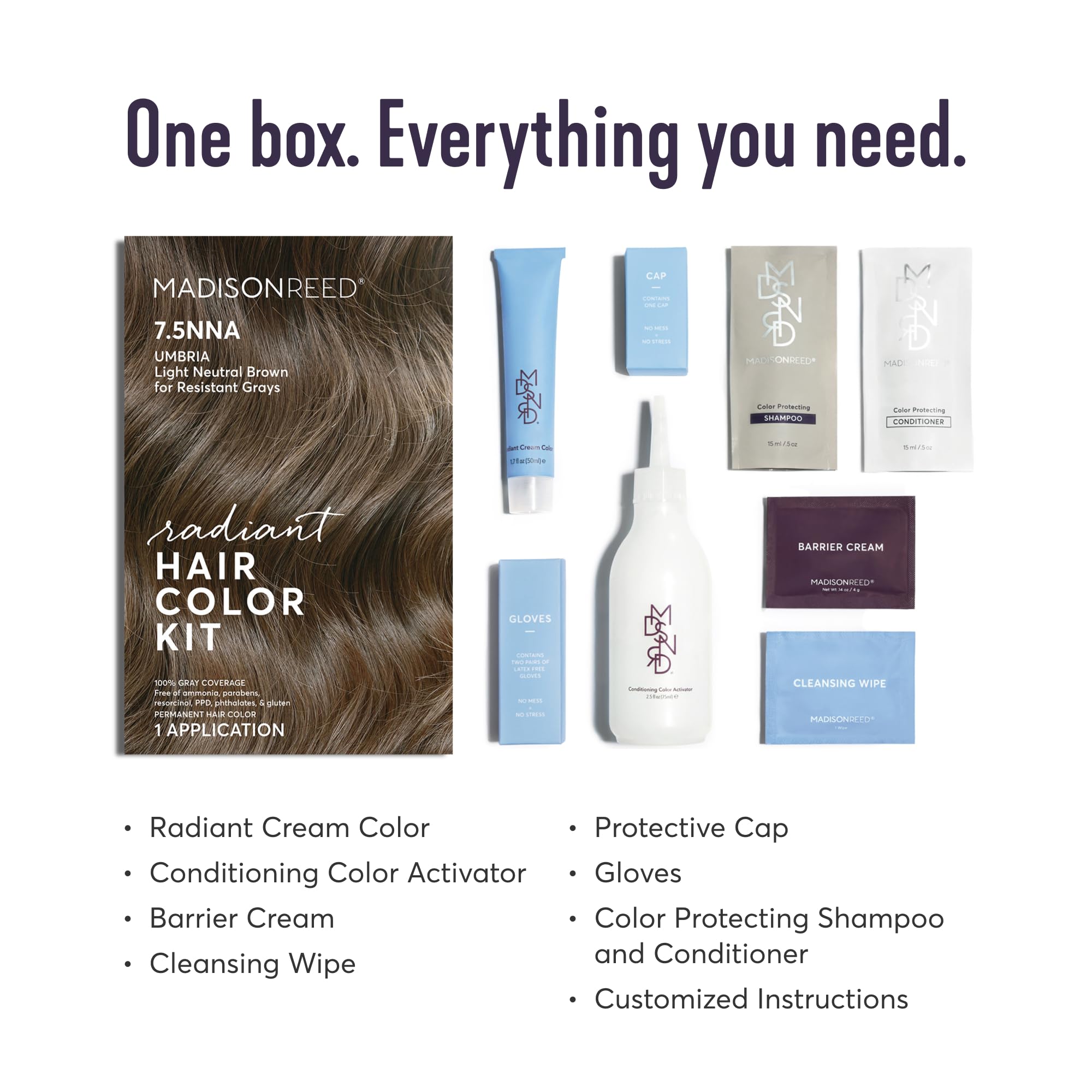 Foto 3 pulgar | Kit de Coloración de Cabello Madison Reed Radiant Light Neutral Brown - Venta Internacional