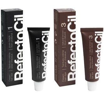 Foto 1 | Tinte Para El Cabello Refectocil Cream Paquete De 2 Negro y Marrón - Venta Internacional
