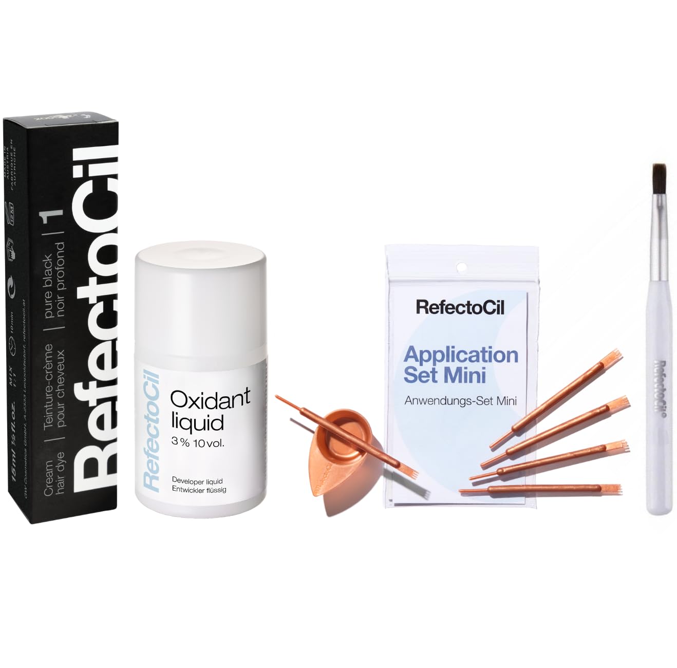 Kit Para Teñir El Cabello Refectocil Black - Venta Internacional $1,515