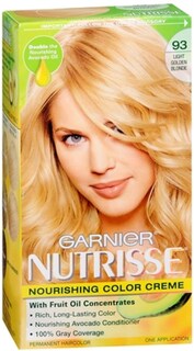 Foto 1 | Tinte para Cabello Garnier Nutrisse 93 Rubio Dorado Claro - Venta Internacional