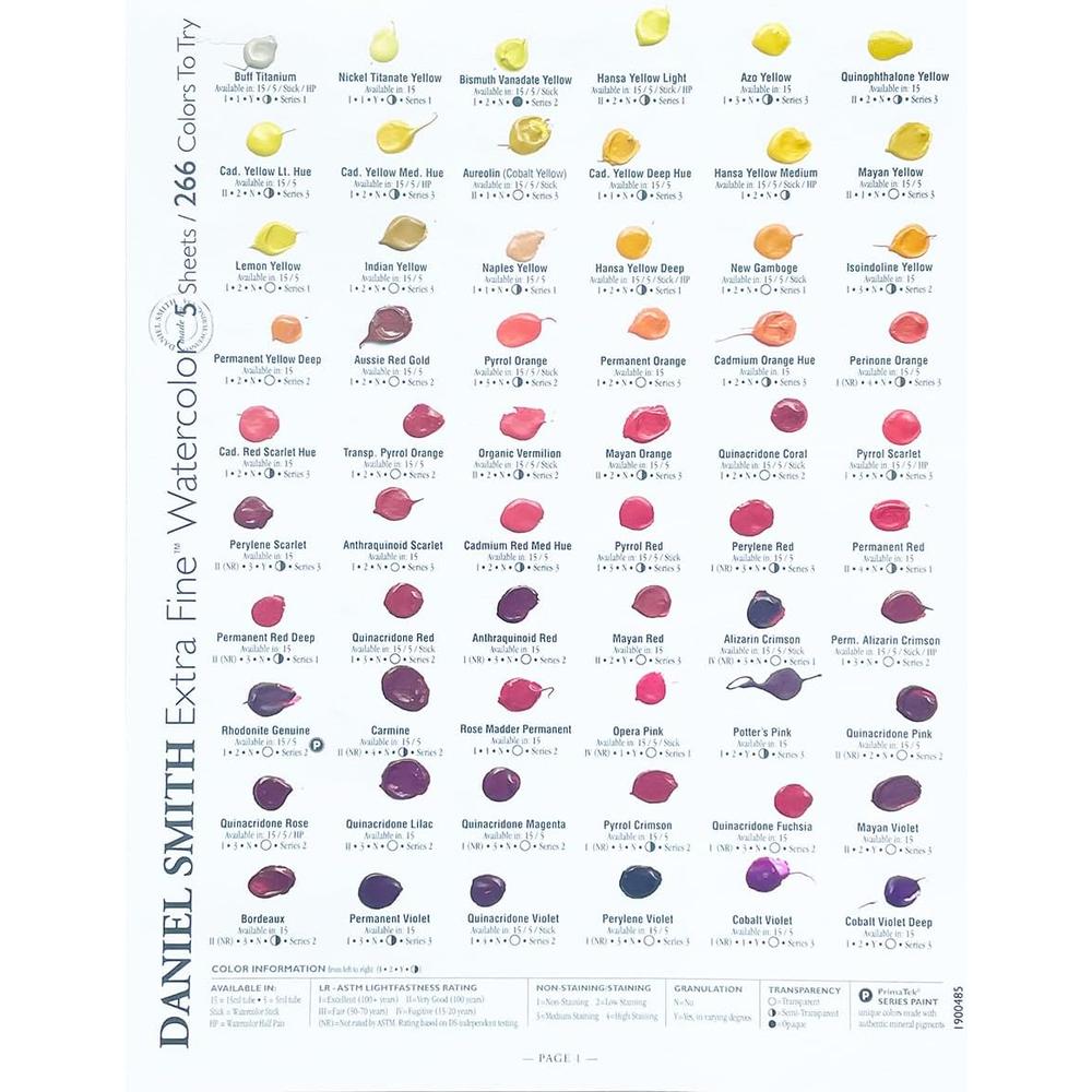 Foto 2 | Carta de Color Daniel Smith Plástica de 30197 en México