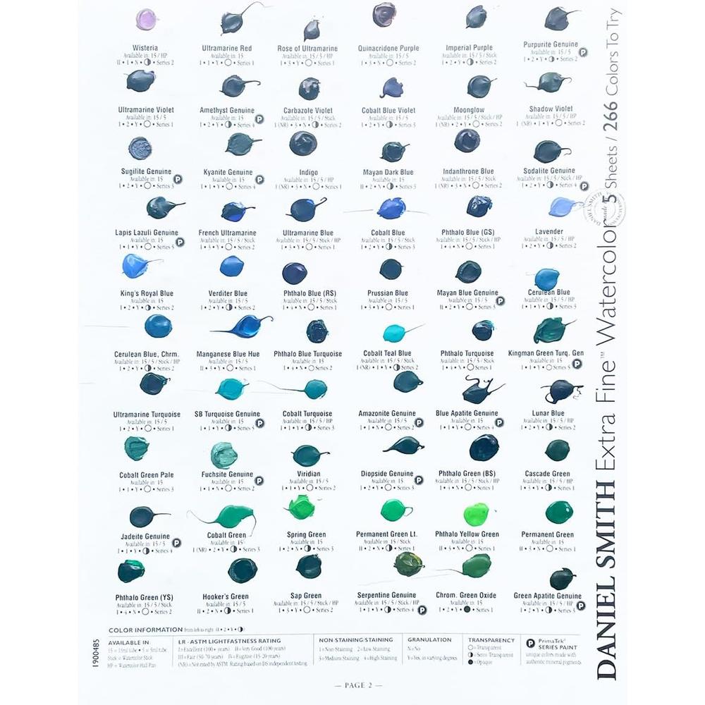 Foto 4 pulgar | Carta de Color Daniel Smith Plástica de 30197 en México