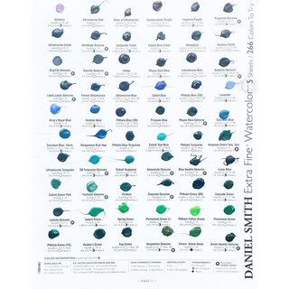 Foto 3 | Carta de Color Daniel Smith Plástica de 30197 en México