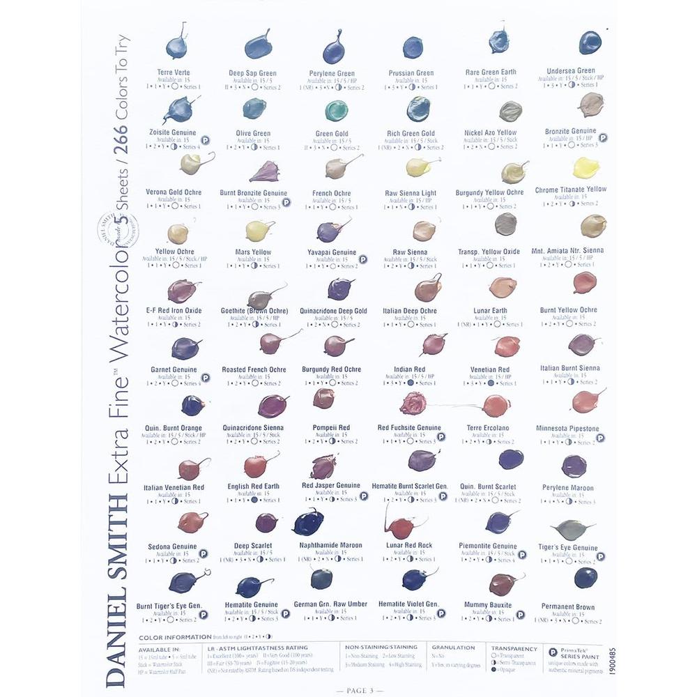 Foto 5 pulgar | Carta de Color Daniel Smith Plástica de 30197 en México