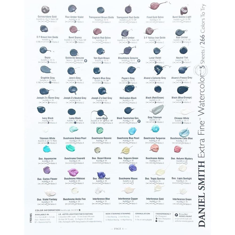 Foto 5 | Carta de Color Daniel Smith Plástica de 30197 en México