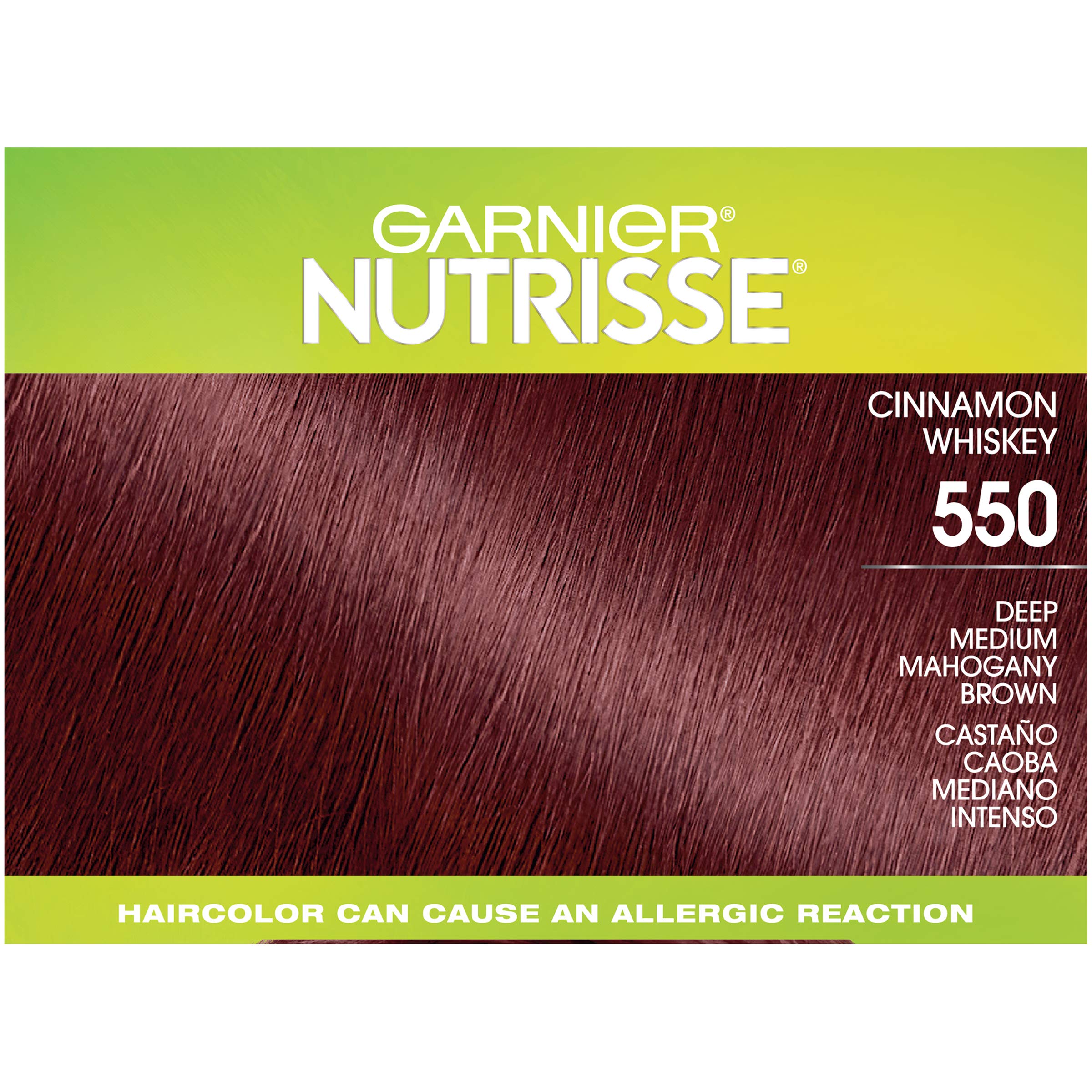 Foto 5 pulgar | Tinte de Cabello Garnier Nutrisse Ultra Coverage Cinnamon 550 - Venta Internacional