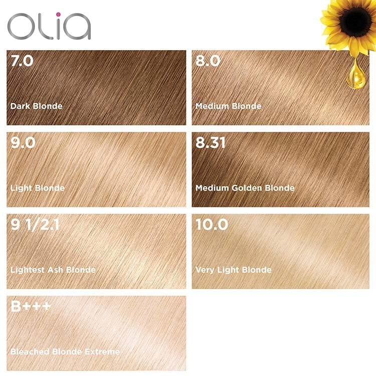 Foto 8 pulgar | Tinte Para El Cabello Garnier Olia Sin Amoniaco B+++ Bleach Blonde X2 - Venta Internacional.