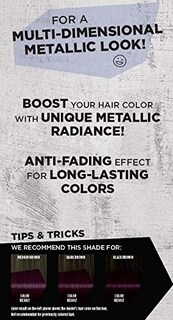 Foto 2 | Schwarzkopf Got2b Metallics Permanent Hair Color, M49 Smoky Violet - Venta Internacional.
