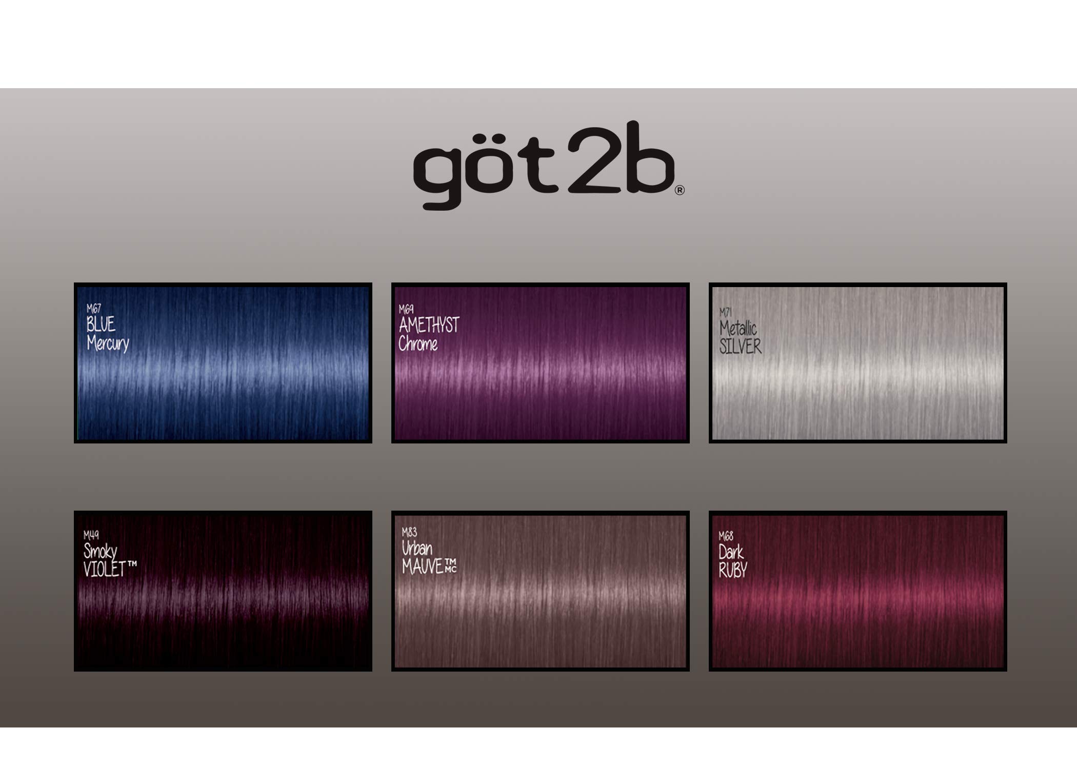 Foto 6 pulgar | Schwarzkopf Got2b Metallics Permanent Hair Color, M49 Smoky Violet - Venta Internacional.