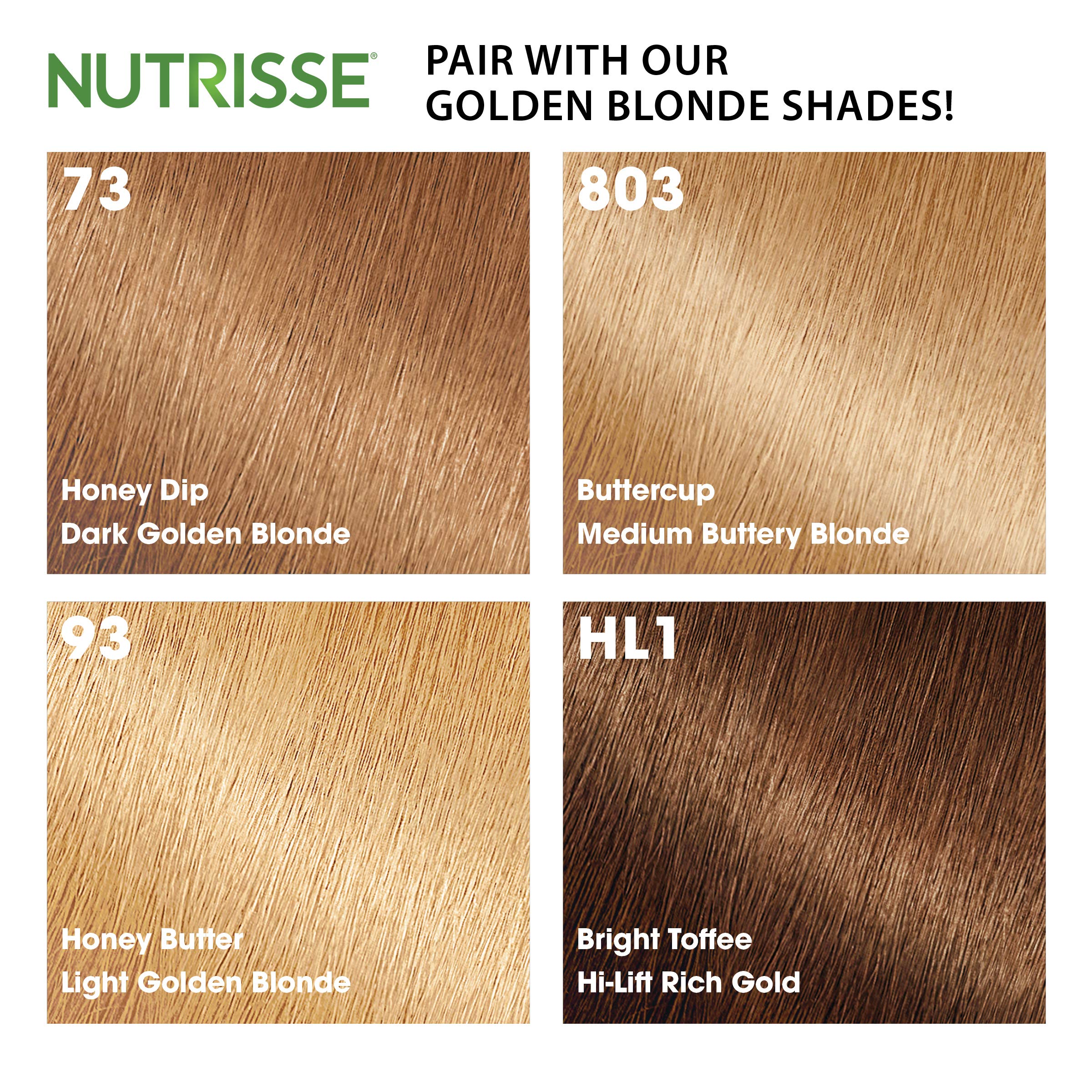 Foto 5 pulgar | Mascarilla Capilar Garnier Nutrisse Color Golden Blonde 125ml - Venta Internacional.