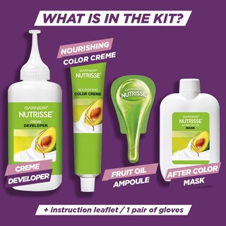 Foto 4 | Tinte para el Cabello Garnier Nutrisse Ultra Color M2 Magenta Medio Intenso 2 Piezas - Venta Internacional