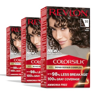 Foto 1 | Tinte Para El Cabello Revlon Colorsilk Con Bond Repair Complex 30 Dark Brown - Venta Internacional.