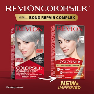 Foto 2 | Tinte Para El Cabello Revlon Colorsilk 82b, Rubio Plateado, Cobertura 100% Gris - Venta Internacional.