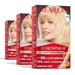 Foto 1 | Tinte Para El Cabello Revlon Colorsilk W/ Bond Repair Complex 03 Ultra Light Sun Blonde (paquete De 3) - Venta Inte